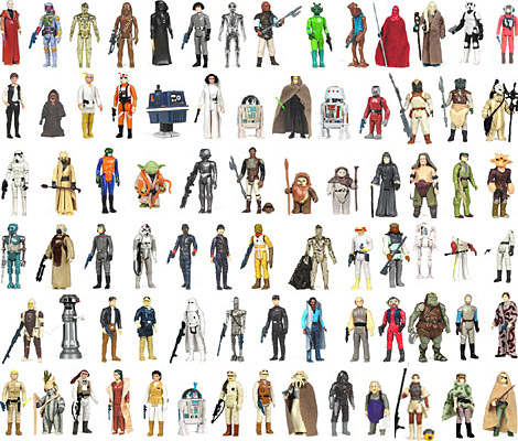 lego star wars figures list